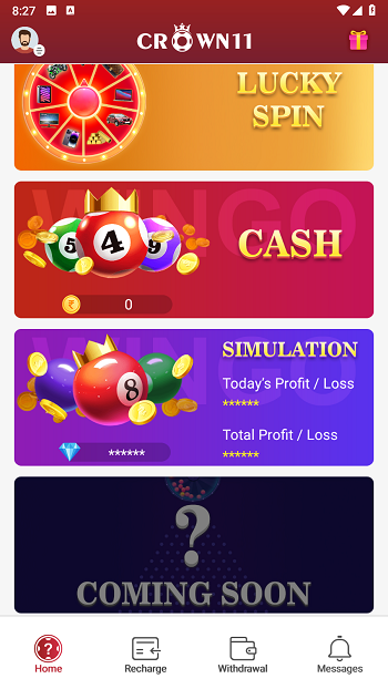 Crown 11 Box: Win Cash Prizes